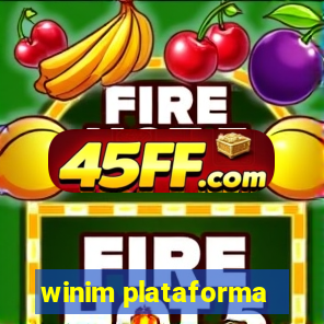 winim plataforma